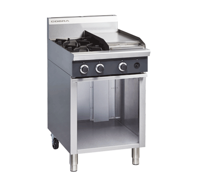 C6C - 600mm Two Burner 