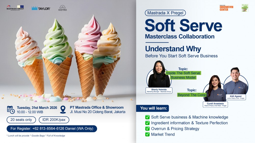 Soft Serve Masterclass Season 1  Tuesday, 31 March 2026