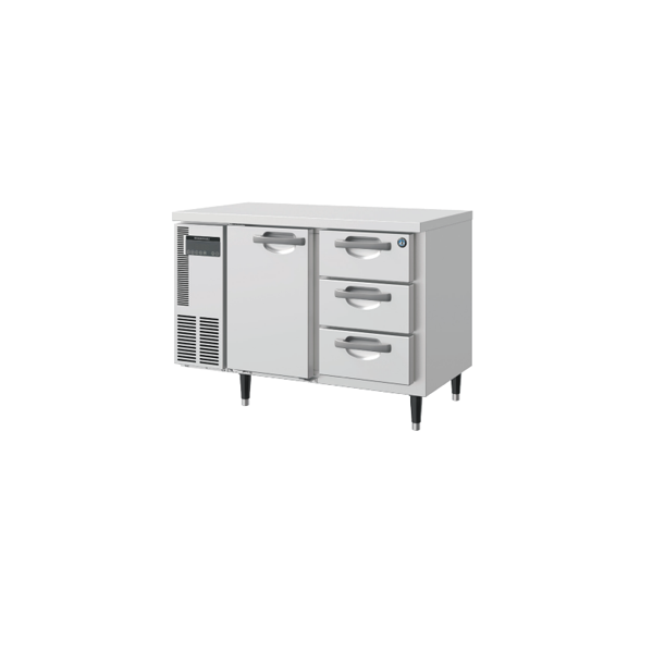 RT-126MC-S-3D  Undercounter 1 Door + 3 Drawer Chiller 