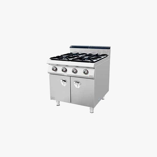 Gas Style 4 Burners Range with Cabinet
