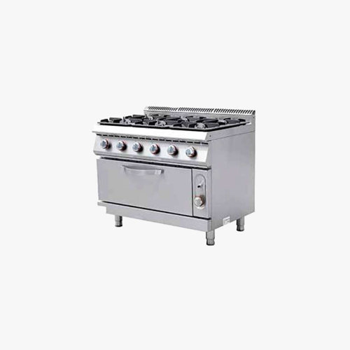 Gas Style 6 Burners With Oven